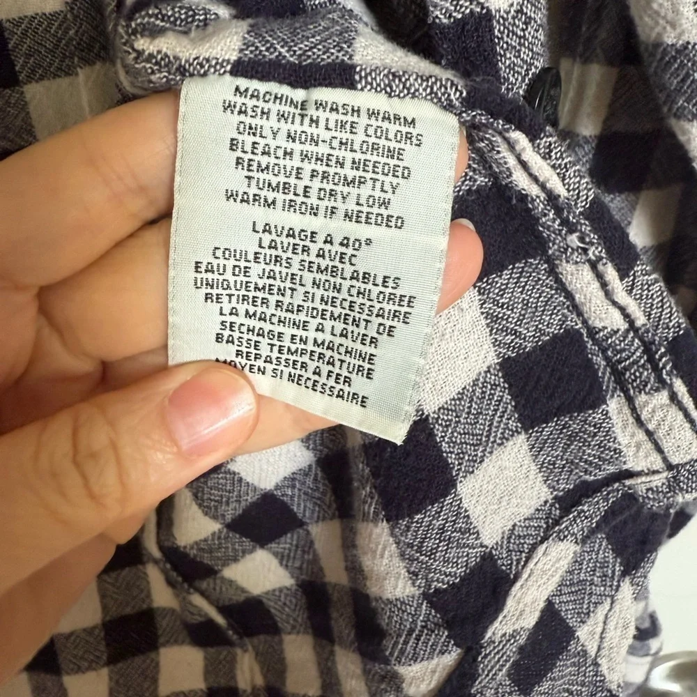 RALPH LAUREN: Long sleeve flannel - Size M - Picture 5 of 5